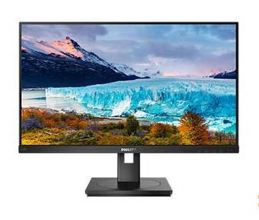 МОНИТОР 23.8 PHILIPS 242S1AE/00 Black с поворотом экрана (IPS, 1920x1080, 75Hz, 4 ms, 178°/178°, 300 cd/m, 50M:1, +DVI)