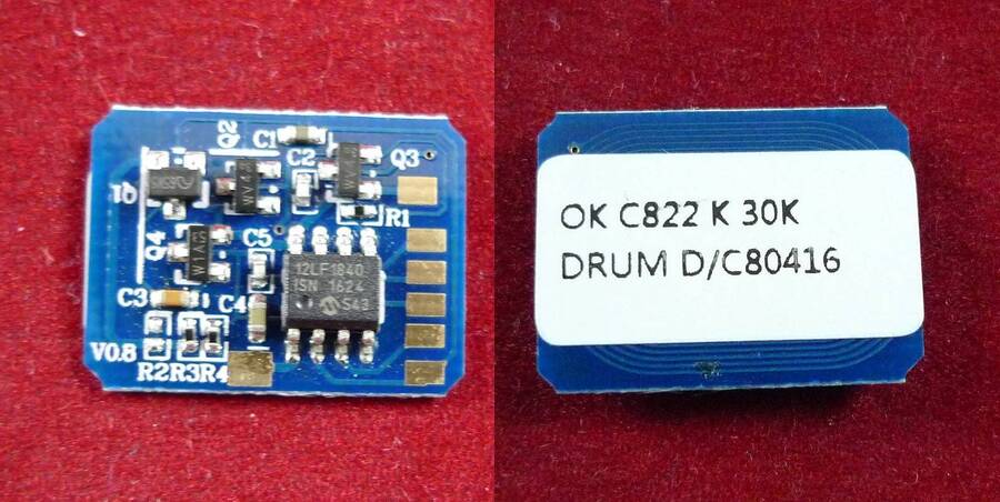 Чип OKI C822/831/841 DRUM (44844408) Black, 30K ELP Imaging®