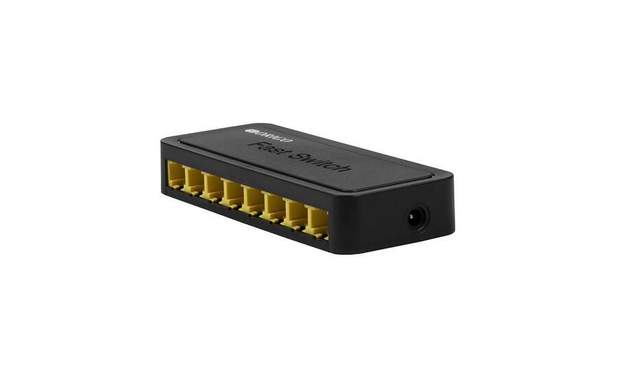 ORIGO OS1108/A1A 8-портовый неуправляемый коммутатор 100 Мбит/с, корпус пластик