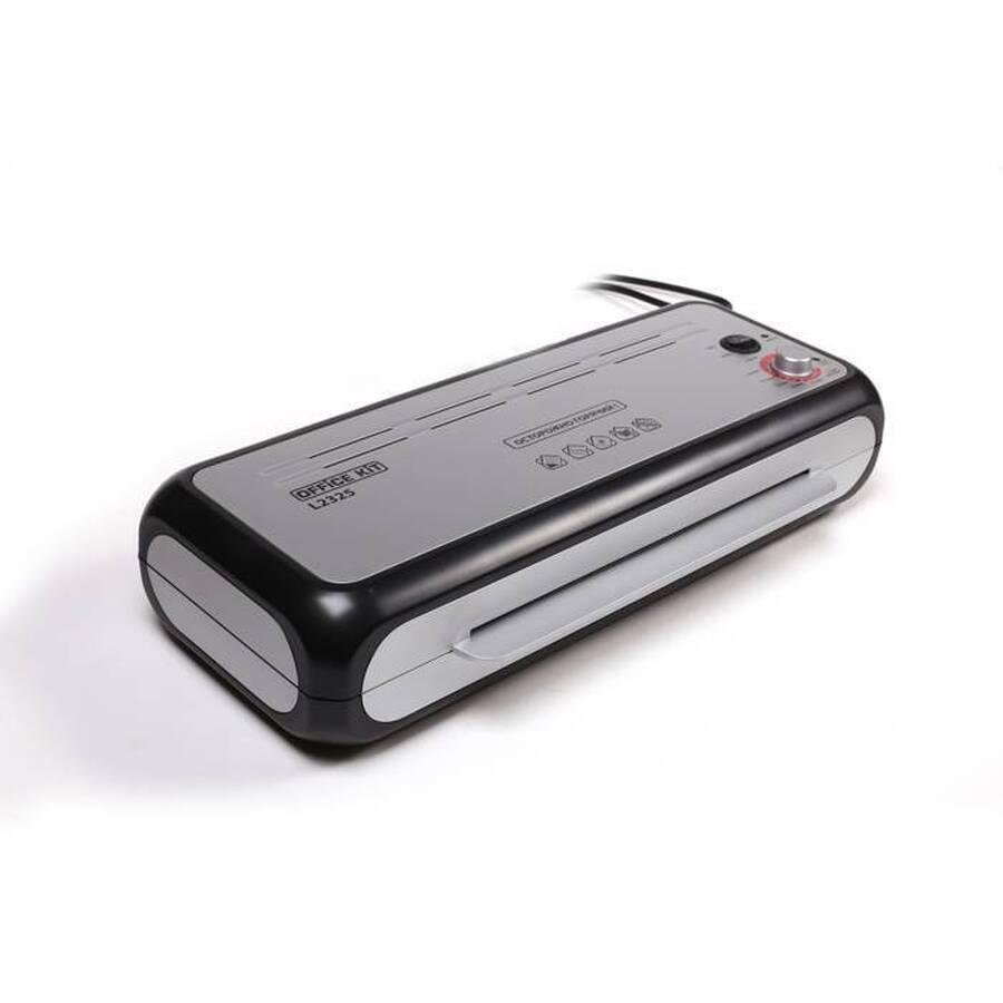 Ламинатор Office Kit L2325, A4   (60-250 мкм),  375 мм/мин., 4 вала / ламин. фото / холод. ламин / ABC Release / Китай.