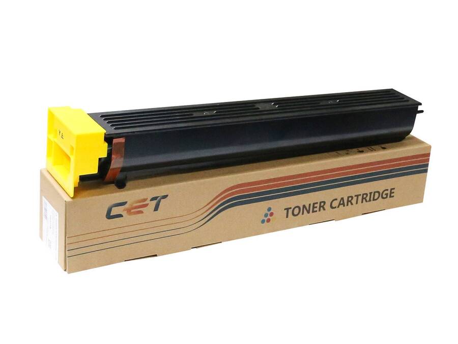 Тонер-картридж для KONICA MINOLTA Bizhub C654/754 Yellow (NF7) 535г, 31500 стр. (A3VU230/TN-711Y) CET