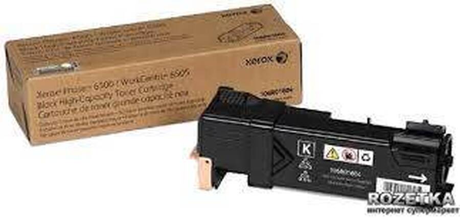 Тонер-картридж XEROX Phaser 6500/WC 6505 черный (3K)