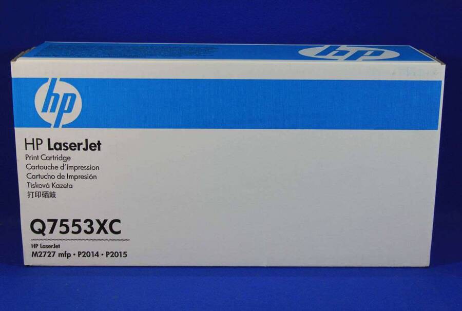 Контрактный картридж HP 53X лазерный увеличенной емкости (7000 стр)