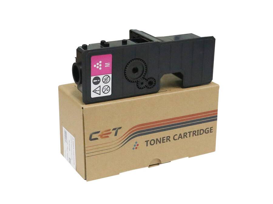 Тонер-картридж для KYOCERA ECOSYS P5021cdn/M5521cdn Magenta (PK208) 18г, 1200 стр. (TK-5220M) CET