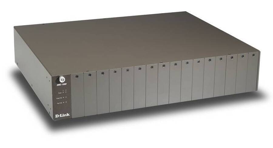 D-Link DMC-1000 Шасси для медиаконвертеров с 16 слотами расширения