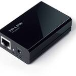 TP-Link TL-PoE150S Инжектор PoE, 1 гигабитный порт PoE, 1 гигабитный порт без PoE, пластиковый корпус