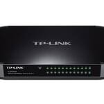 TP-Link TL-SF1024M 24-портовый коммутатор 10/100 Мбит/с, настольный пластиковый корпус