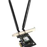 Tenda E33 Сетевой PCIe адаптер AX5400, 2,4/5/5 ГГц, до 2402 Мбит/с
