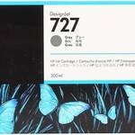 Оригинальный картридж HP 727 (F9J80A) для HP DesignJet T1500, T1530, T2500, T2530, T920, T930, T930 2W, T930, серый фото (300 мл)