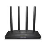 TP-Link Archer C6U Двухдиапазонный Wi-Fi роутер AC1200, до 300 Мбит/с на 2,4 ГГц + до 867 Мбит/с на 5 ГГц