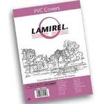 Обложки Lamirel Transparent A4, PVC, зеленые, 200мкм, 100 шт.