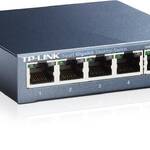 TP-Link TL-SG105 5-портовый гигабитный настольный коммутатор, 5 гигабитных портов RJ45, стальной настольный корпус