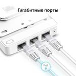 TP-Link EAP235-Wall Встраиваемая в стену точка доступа Wi‑Fi AC1200, до 300 Мбит/с на 2,4 ГГц + до 867 Мбит/с на 5 ГГц