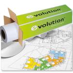 Бумага EVOLUTION  Premium EXTRA Paper 80gr 0.841х50м  втулка 2 / 50,8мм  (ex.450L92011) кратн. 4