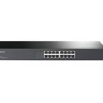 TP-Link TL-SF1016 16-портовый коммутатор 10/100 Мбит/с монтируемый в стойку, стальной корпус
