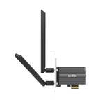 Netis F0 Сетевой двухдиапазонный адаптер PCI-E Wi-Fi+Bluetooth AC1200, 2,4/5 ГГц, до 1167 Мбит/с, Bluetooth 4.2