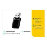 TP-Link TL-WN823N Мини Wi-Fi USB адаптер N300, до 300 Мбит/с на 2,4 ГГц, USB 2.0, кнопка WPS