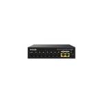 Tenda SG110PC Коммутатор неуправляемый PoE, 10 портов, 10x1 Гбит/с, PoE 8х30 Вт, 2хUplink, настольный
