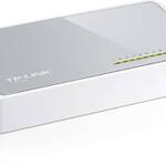 TP-Link TL-SF1008D 8-портовый настольный коммутатор 10/100 Мбит/с, пластиковый корпус