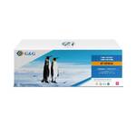 Тонер-картридж G&G, аналог HP CF353A/130A красный 1k с чипом