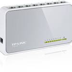 TP-Link TL-SF1008D 8-портовый настольный коммутатор 10/100 Мбит/с, пластиковый корпус