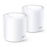 TP-Link Deco X20(2-pack) Домашняя Mesh Wi-Fi 6 система AX1800, до 574 Мбит/с на 2,4 ГГц + до 1201 Мбит/с на 5 ГГц
