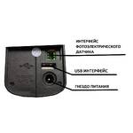 Портативный ручной струйный принтер G&G GG-HH1001B-EU черно-белая печать, цвет черный