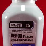 Тонер STA-551 для XEROX Phaser 3010/3040 (фл. 45г) B&W Standart