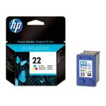 Картридж HP 22 струйный трехцветный (165 стр)