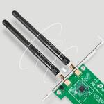 TP-Link TL-WN881ND Wi-Fi адаптер PCI Express N300, до 300 Мбит/с на 2,4 ГГц, 2 внешние антенны