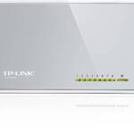 TP-Link TL-SF1008D 8-портовый настольный коммутатор 10/100 Мбит/с, пластиковый корпус