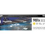 Картридж HP 981X струйный желтый увеличенной емкости (10000 стр)