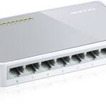 TP-Link TL-SF1008D 8-портовый настольный коммутатор 10/100 Мбит/с, пластиковый корпус