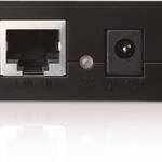 TP-Link TL-PoE150S Инжектор PoE, 1 гигабитный порт PoE, 1 гигабитный порт без PoE, пластиковый корпус