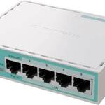 MikroTik E50UG Маршрутизатор hEX Refresh, 512MB RAM, Dual-core CPU, LAN 4x1 Гбит/с, WAN 1х1 Гбит/с, 1хUSB 2.0