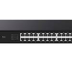 IP-COM G1128P-24-250W Коммутатор неуправляемый PoE, 28 портов, 26x1 Гбит/с, SFP 2x1 Гбит/с, PoE 24x30Вт