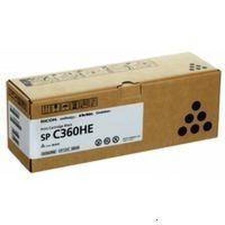 Принт-картридж тип SP C360HE (7K) черный Ricoh SP C360DNw/SP C360SNw/SP C360SFNw/SP C361SFNw
