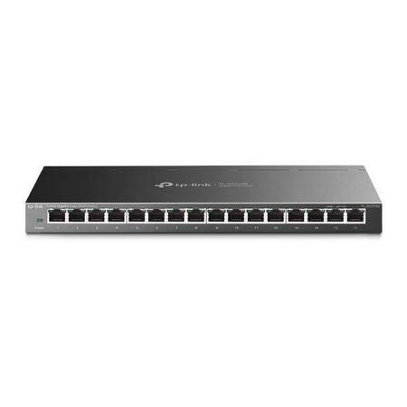 TP-Link TL-SG116E Easy Smart 16‑портовый гигабитный коммутатор, 16 гигабитных портов RJ45, стальной настольный корпус
