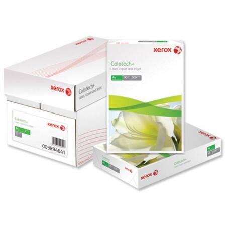 Бумага XEROX Colotech Plus без покрытия 170CIE, 220г, A4, 250 л.Грузить кратно 4 шт.  см. 003R94668