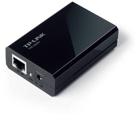TP-Link TL-PoE150S Инжектор PoE, 1 гигабитный порт PoE, 1 гигабитный порт без PoE, пластиковый корпус
