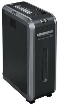 Шредер Fellowes®  125i.  (18 листов) , 53 литра, полосы 5,8мм (класс 2), SafeSense™, уничтожает: скобы/скреп/карты/CD