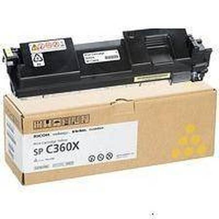 Принт-картридж тип SP C360X желтый (9K, только для МФУ)  RICOH SP C361SFNw 408253