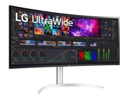 МОНИТОР 40 LG 40WP95C-W WHITE с поворотом экрана (IPS, изогнутый, 5120x2160, 72Hz, 5 ms, 178°/178°, 300 cd/m, 1000:1)