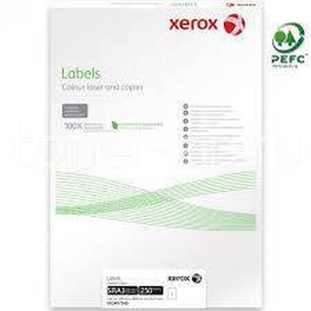 Наклейки Colotech Laser Gloss XEROX А4:1, 100 листов
