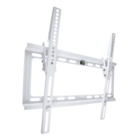 Кронштейн Kromax IDEAL-4 белый для TV 22-65, настенный наклонный, max VESA 400x400, от стены 23мм, наклон 0-10°