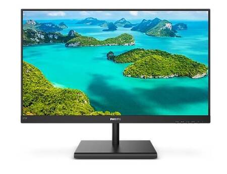 МОНИТОР 27 PHILIPS 275E1S/00(01) Black (IPS, 2560x1440, 75Hz, 4 ms, 178°/178°, 250 cd/m, +HDMI, +DisplayPort)