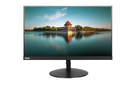 МОНИТОР 23.8 Lenovo ThinkVision T24i-10 Black с поворотом экрана  (IPS,1920x1080,6 ms,178°/178°,250 cd/m,1000:1,+HDM, I