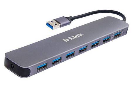 D-Link DUB-1370/B2A Концентратор с 7 портами USB 3.0 (1 порт с поддержкой режима быстрой зарядки)