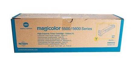 Тонер-картридж Konica-Minolta mc5550/5570/5650/5670 желтый 12K A06V253