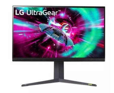 МОНИТОР 32 LG 32GR93U-B Black с поворотом экрана (IPS, 3840x2160, 144Hz, 1 ms, 178°/178°, 500 cd/m, 1000:1, +2хHDMI2.1)